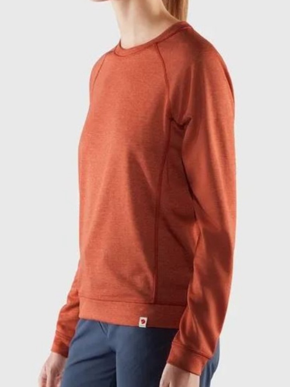 Fjallraven High Coast Lite Sweater Women’s Size Large Rowan Red